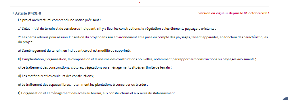 INSUFFISANCE DU VOLET PAYSAGER DU PERMIS DE CONSTRUIRE