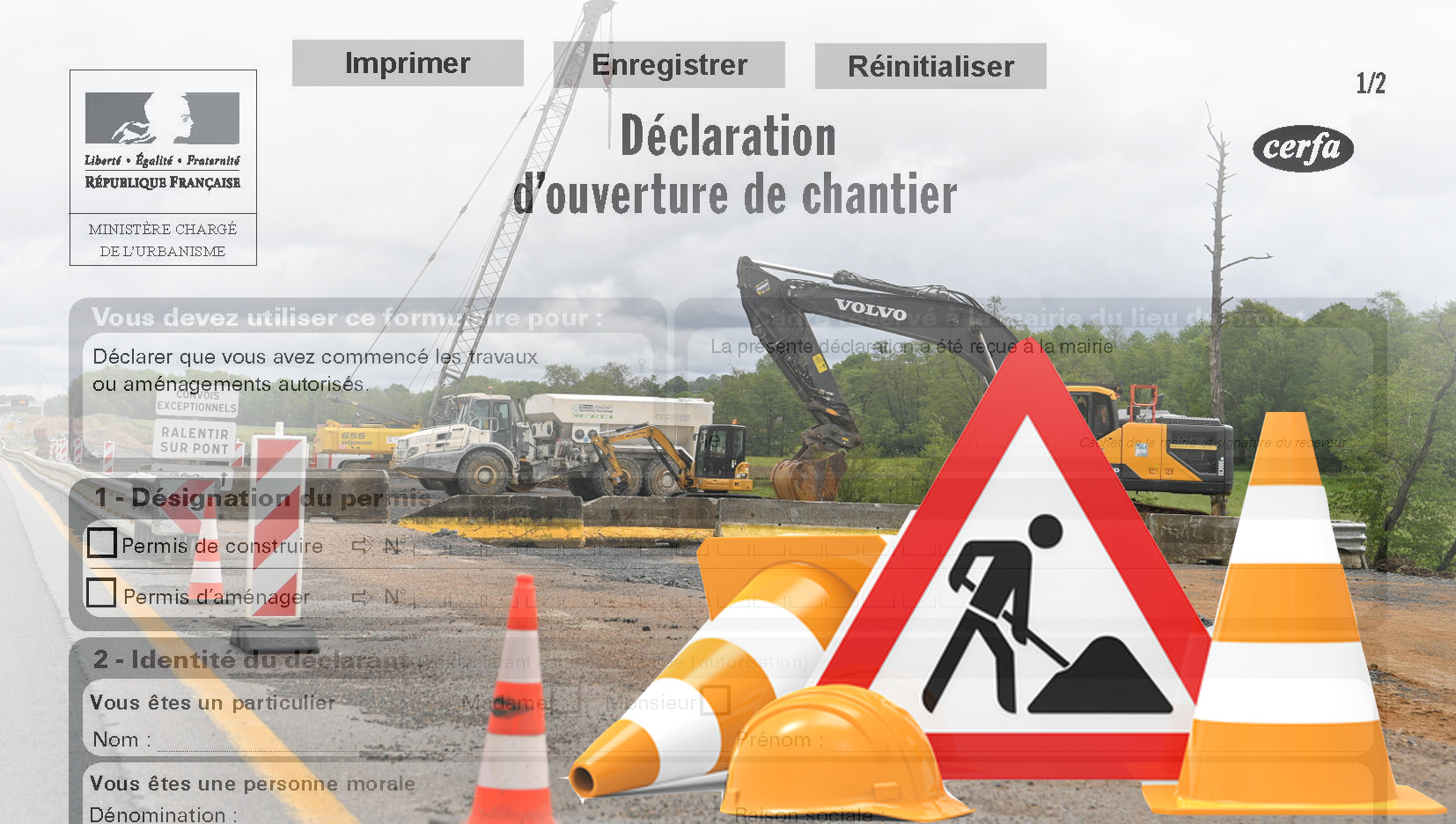 Ouverture de chantier